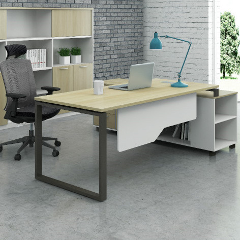 钢木结构办公桌QHZ-219